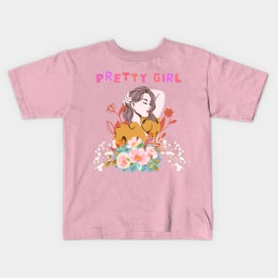 Pretty Girl: Empowering Tees for the Confident Woman Kids T-Shirt